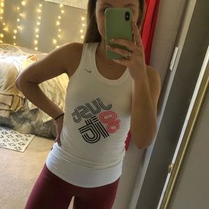 Nike dry fit Just Do It workout tank